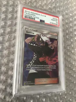 Pokemon Hidden Fates Guzma Full Art SV84/SV94 PSA 10 GEM MINT - Image 4