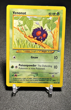 2000 Pokemon TCG Neo Destiny Venonat Unlimited 90/105 - LP - Image 1
