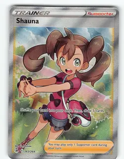SHAUNA 263/264 RARE ULTRA FUSION STRIKE POKEMON NM - Image 2