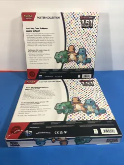 2 Pokemon TCG Scarlet & Violet - 151 Poster Collection Boxes - 3 Packs Each 820650853166 - Image 2