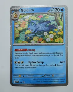 Pokemon Golduck 008 Me: Mega Evolution Promo Holo - Image 1