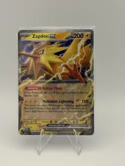 Pokemon TCG Zapdos ex 145/165 Sv: Scarlet & Violet 151 Double Rare Holo 200 HP - Image 1
