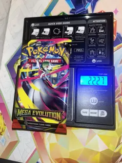 (HEAVY) 22.27g Pokemon TCG Mega Evolution Booster Pack (SEALED)✅ - Image 1