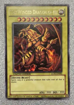 The Winged Dragon of Ra LC01-EN003 Ultra Rare Limited Edition LP - Image 1