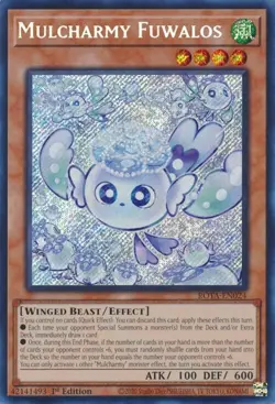 Mulcharmy Fuwalos [ROTA-EN024] First Edition Secret Rare - Image 1