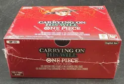 #2 One Piece English OP-13 Carrying On His Will Booster Box Sealed - Image 1