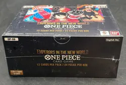 #2 One Piece English OP-09 Emperors in the New World Booster Box Sealed - Image 1