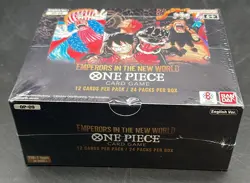 #1 One Piece English OP-09 Emperors in the New World Booster Box Sealed - Image 1