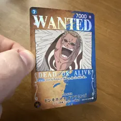 Donquixote Doflamingo ST03-009 SR WANTED Mighty Enemies One Piece Card Japanese - Image 3