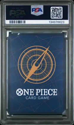 2025 ONE PIECE OP12-LEGACY OF THE MASTER ALTERNATE ART #008 SHANKS PSA 10 - Image 4