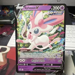 Sylveon V SWSH202 SWSH: Sword & Shield Promo Cards Holo - Image 1