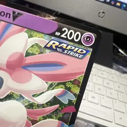 Sylveon V SWSH202 SWSH: Sword & Shield Promo Cards Holo - Image 2