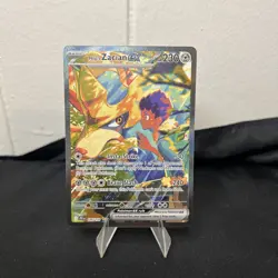 Pokemon TCG Hop's Zacian EX Card 186/159 Journey Together Sir - Image 1