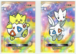 Pokemon 2024 Card Database 2 - TOGEPI & TOGETIC * CRACKED ICE HOLO - Image 1