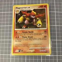 Pokemon Magmortar Diamond & Pearl Promo Holo DP20 Stage 1 100 HP English Card - Image 1