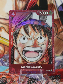 Monkey D Luffy Premium Card Collection ONE PIECE FILM RED PROMO P-022 Near Mint - Image 1
