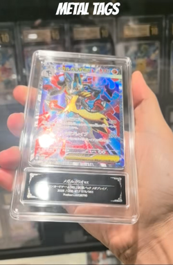 2025 pokemon cards JPN. Metal Tags Mega Lucario ex SR 078/063 SR PCG 10 GEM-MT - Image 2