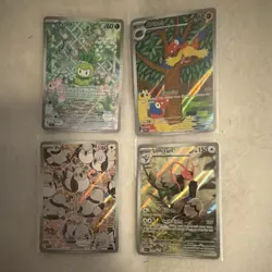 Pokemon TCG SWSH Black Star Promo 4 Card Lot Holo Petilil Archen Pidove Unfezant - Image 1
