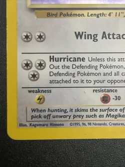 Pidgeot 08/64 - Holo Rare Card - Jungle - Pokemon TCG SET BREAK - Image 5