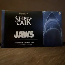 Secret Lair - Jaws: Terror of Amity Island - Rainbow Foil Edition (Sealed) MTG - Image 1