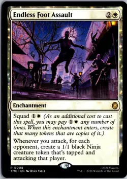 Endless Foot Assault R Commander: Teenage Mutant Ninja Turtles 8 NM Magic - Image 1