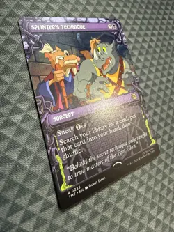 MTG Splinter’s Technique #0233 Showcase Rare Teenage Mutant Ninja Turtles (TMT) - Image 2