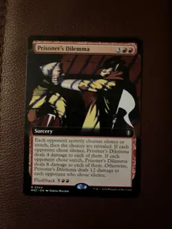 Prisoner's Dilemma (Extended Art) Commander: Murders at Karlov Manor Regular - Image 1