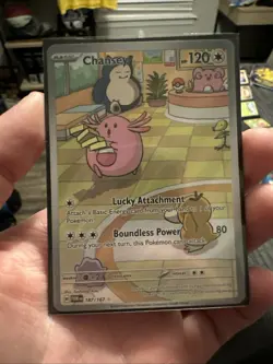 Chansey 187/167 - SV06: Twilight Masquerade (TWM) IR Pokemon TCG NM - Image 1