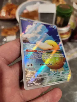 Pokemon TCG Indonesia Psyduck 199/193 AR SIR MA3 Mega Impian - Image 5