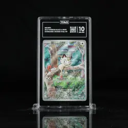 [ERROR!] TAG 10 Pokemon Meowth #106/094 Phantasmal Flames IR GEM MINT READ DESC. - Image 1