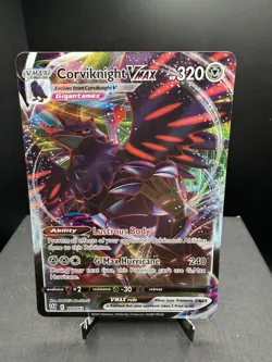 Pokemon TCG SWSH Battle Styles Corviknight VMAX 110/163 Ultra Rare NM - Image 1