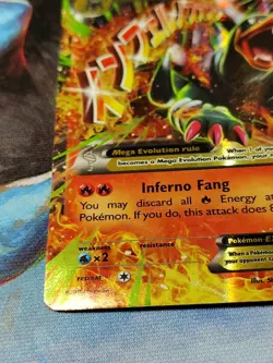 Pokemon TCG M Houndoom EX 22/162 Breakthrough Holo - Image 5