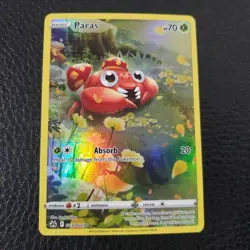 Paras GG32/GG70 Holo Crown Zenith Galarian Gallery Pokemon NM - Image 1