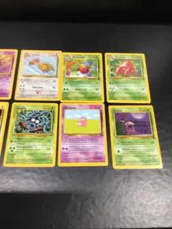 Lot Of 10 Less Common Vintage Non-Holo Pokemon Cards - No Duplicates - NICE! - Image 3