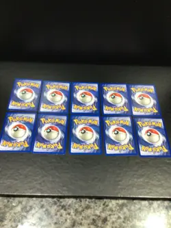 Lot Of 10 Less Common Vintage Non-Holo Pokemon Cards - No Duplicates - NICE! - Image 4