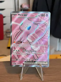 Pokemon Mew ex 193/165 Sv: Scarlet & Violet 151 Ultra Rare Full Art NM - Image 1