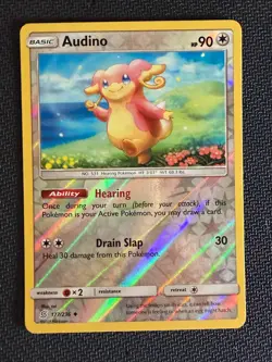 Audino ~ Reverse Holo~ Cute Pink & Pastel Pokemon Gallery - Image 1