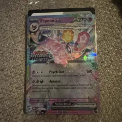 Espeon Ex 034/131 Stamped Prismatic Evolutions Surprise Box Promo Pokemon TCG - Image 1