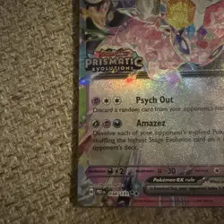 Espeon Ex 034/131 Stamped Prismatic Evolutions Surprise Box Promo Pokemon TCG - Image 2