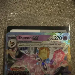 Espeon Ex 034/131 Stamped Prismatic Evolutions Surprise Box Promo Pokemon TCG - Image 4