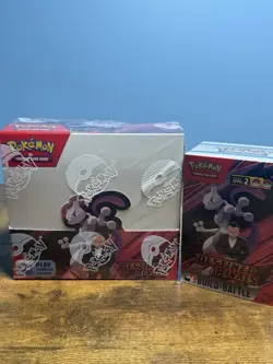 Pokemon Destined Rivals Booster Box And Destined Rivals Build & Battle Deck New! - Image 1