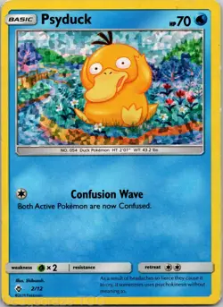 Psyduck 002/012 Holofoil Promo McDonald's Promos 2018 Pokemon MP - Image 1