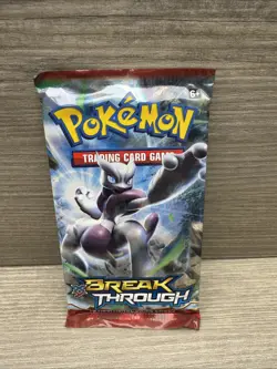 Pokemon TCG - XY BreakThrough Booster Pack - Sealed MEWTWO PACK ART - Image 1