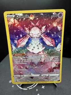 Pokemon TCG SWSH Crown Zenith Diancie GG13/GG70 Galarian Gallery Full Art NM! - Image 1