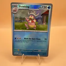 Pokemon Slowking (MasterBall Pattern) 019/131 Sv: Prismatic Evolutions Holo - NM - Image 1