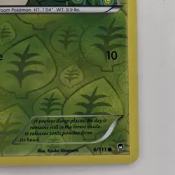 Shroomish 6/111 Reverse Holo Common XY Furious Fists NM Pokemon - Image 5