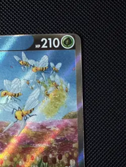 Pokemon Beedrill V 161/189 Alt Art - Astral Radiance *MISCUT (Alignment Dots)* - Image 4