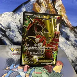 Groudon EX (Full Art) - 150/160 Pokemon XY - Primal Clash - Holo Damaged - Image 2