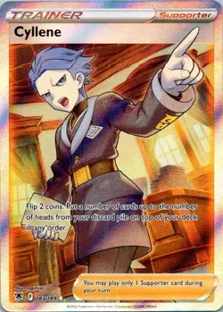 Pokemon TCG Cyllene Ultra Rare SWSH10: Astral Radiance 183/189 NM (SKU 1-5) - Image 1