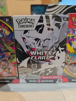 NO RESERVE Pokemon Mega Evolution Phantasmal Flames WHITE FLARE MEGA EVOLU BOXES - Image 3